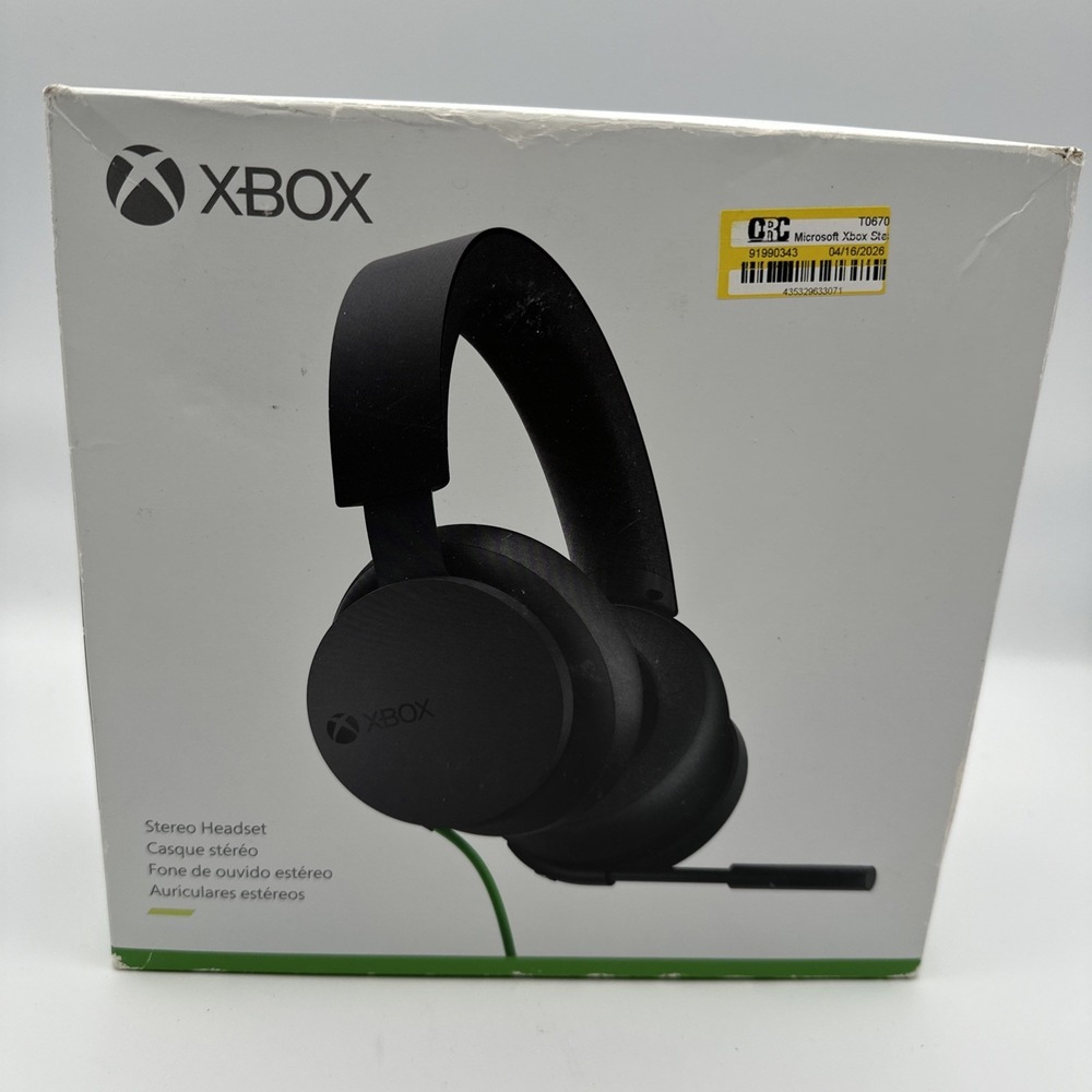 Microsoft Xbox Wired Stereo Headset for Xbox Series X/S Xbox One and PC